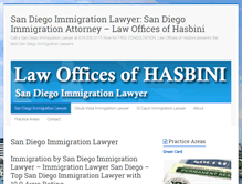 Tablet Screenshot of immigrationlawyer-sandiego.com